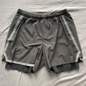Lululemon Men’s Surge Short 6” Bold Lines (w/ Liner)